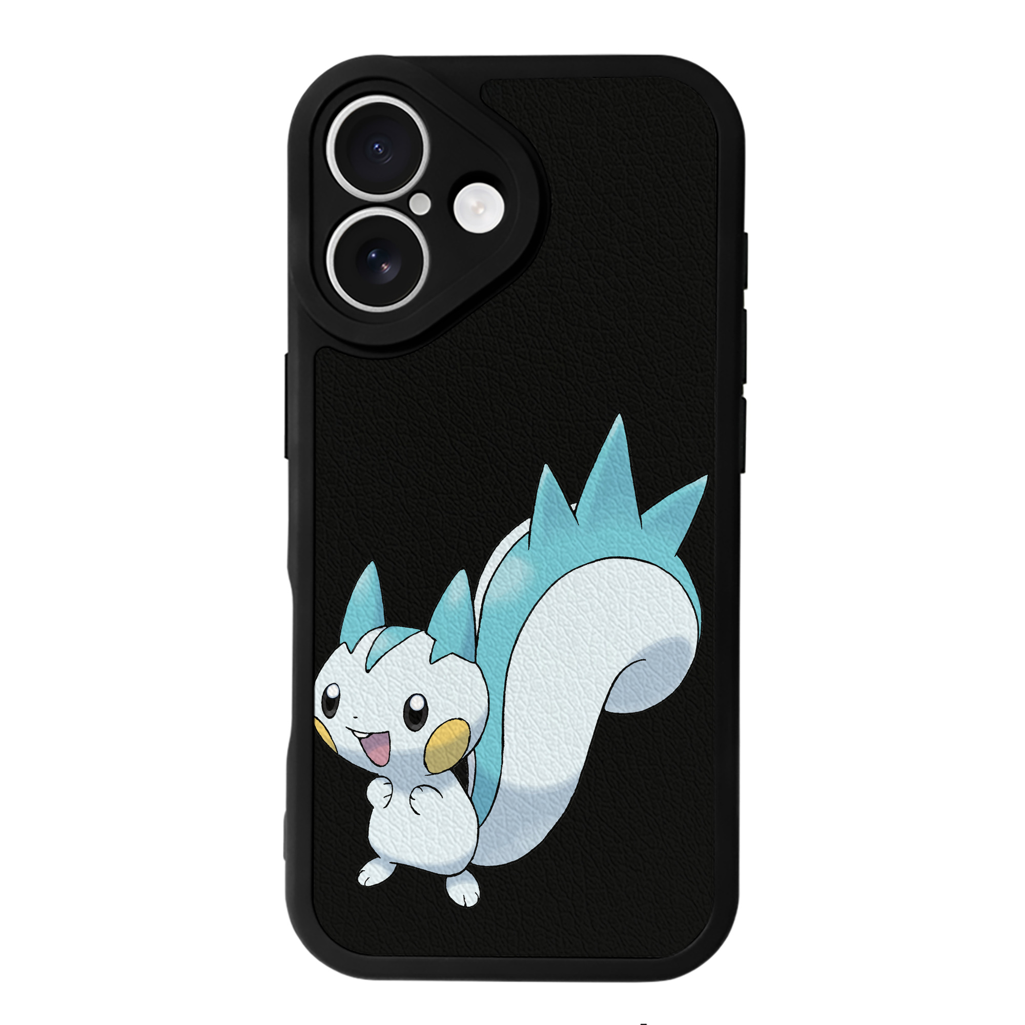 （画像用） ポケットモンスター Pokémon 【iPhone 16シリーズ対応】シリコンスマホケース（レザー調） 材質：シリコン